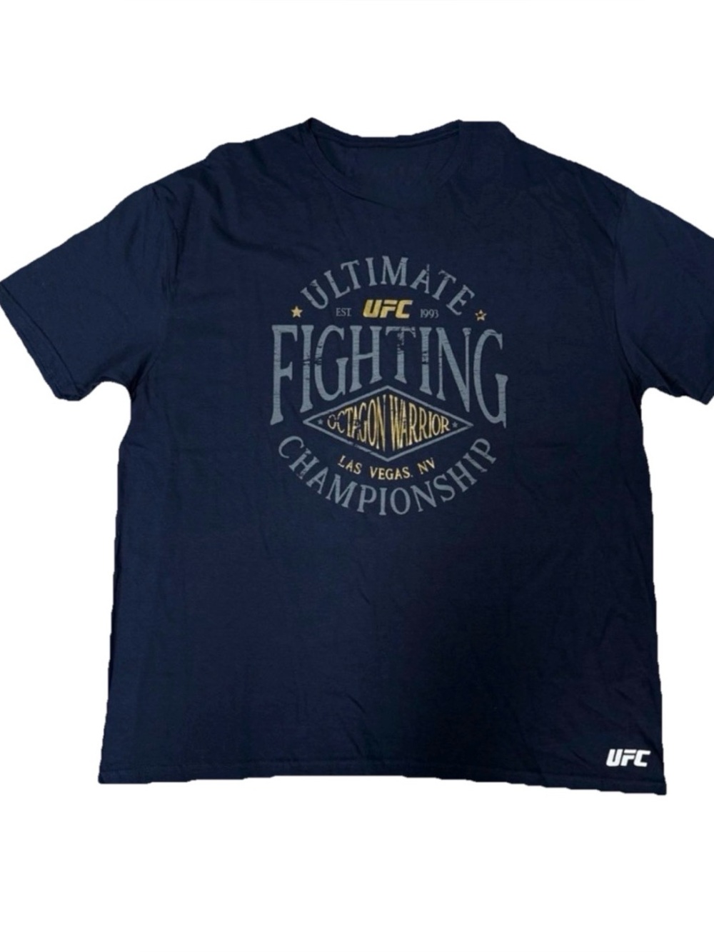 NWT UFC T-Shirt Adult Graphic Tee XXL 100% Cotton Licensed Octagon Warrior 2XL